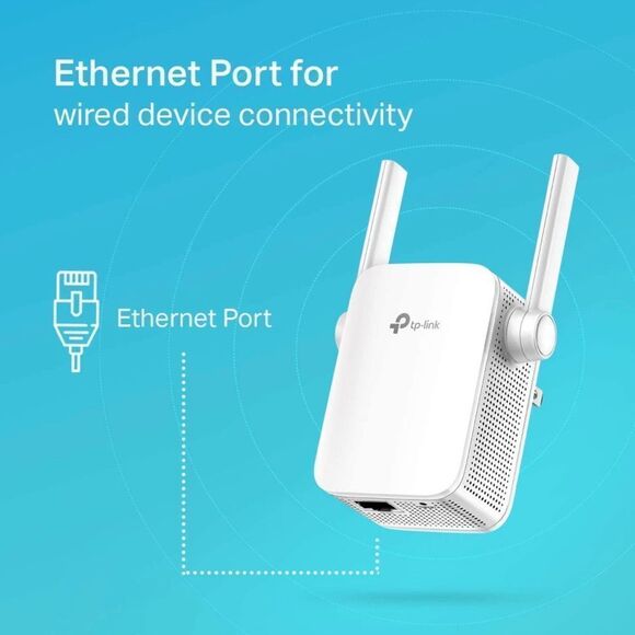 TP-Link N300 WiFi Extender(TL-WA855RE)-WiFi Range Extender, up to 300Mbps speed. - Picture 7 of 9